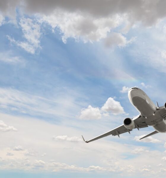 aereo in volo