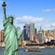 Statua della Libertà e panoramica New York