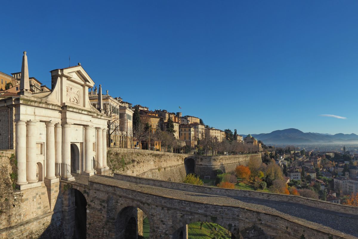 Bergamo, città vecchia, porta San Giacomo