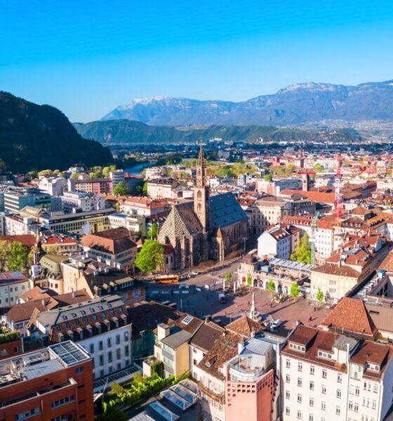 panoramica di Bolzano