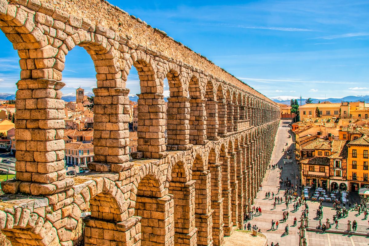 Segovia, Spagna, Acquedotto
