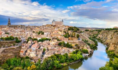 Vista di Toledo, città spagnola