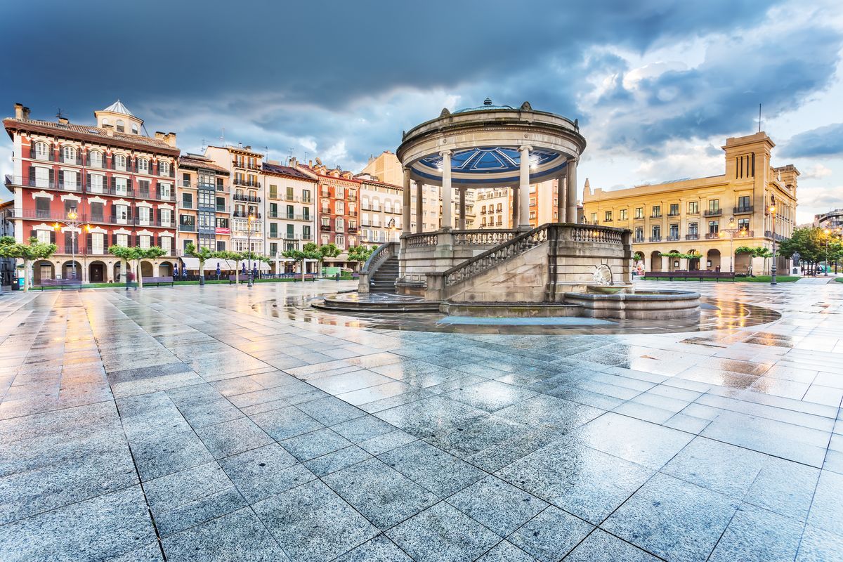 Pamplona, Piazza del Castello
