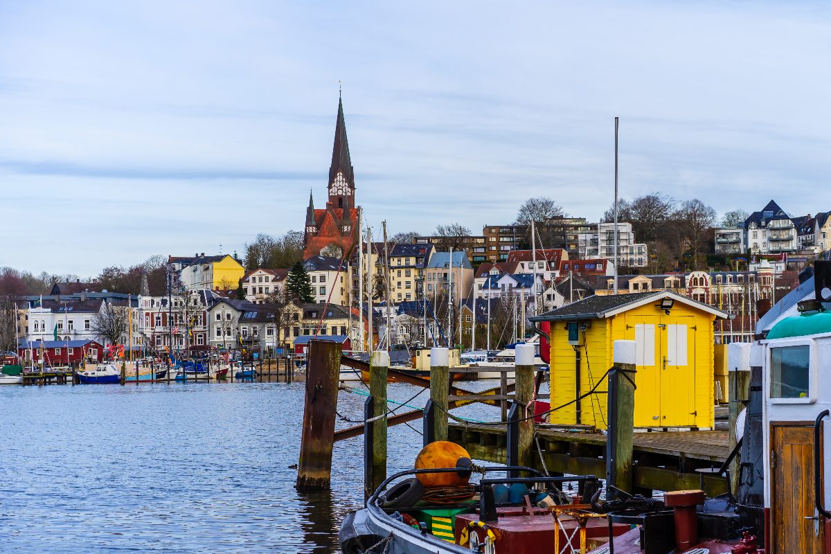 Porto di Flensburg, Germania