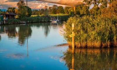 Uno scorcio della laguna nei dintorni di Marano, in Friuli