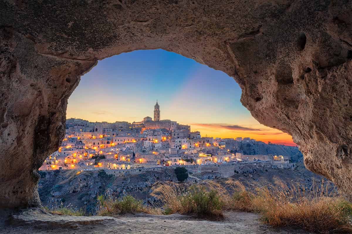 Panorama dei Sassi di Matera, Basilicata