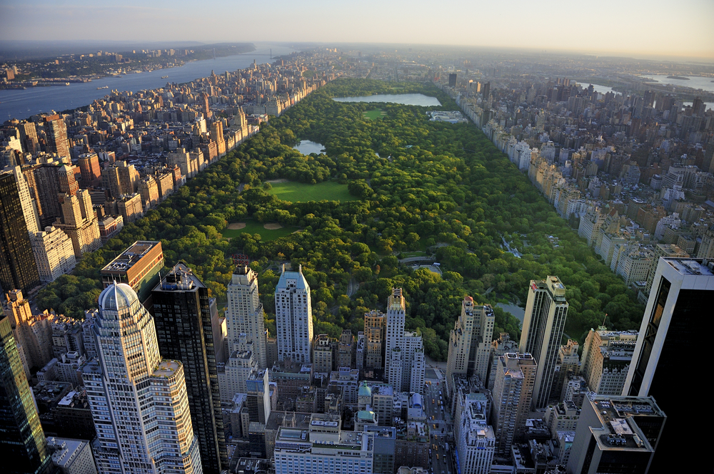 New York vista dall'alto