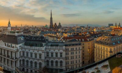 Panoramica della città di Vienna