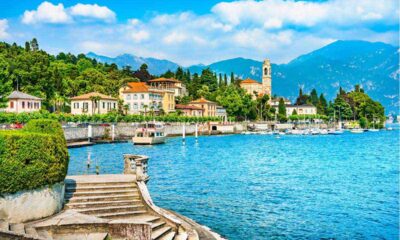 Vista del borgo di Tremezzo sul lago di Como