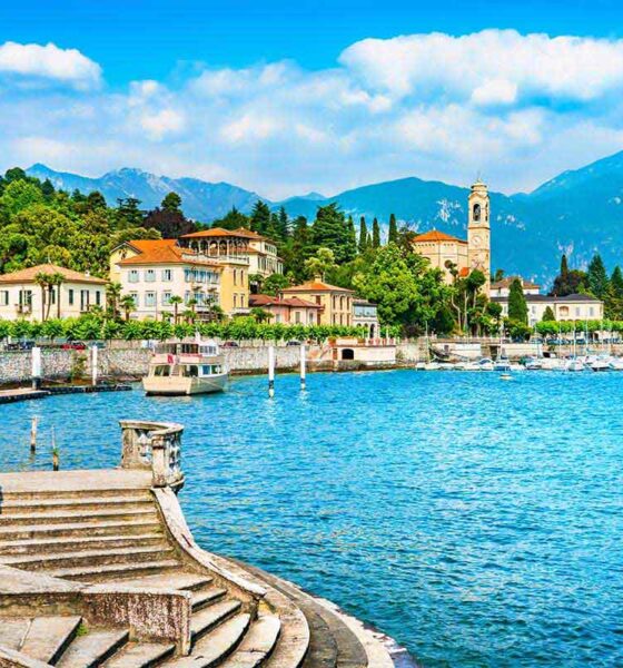 Vista del borgo di Tremezzo sul lago di Como