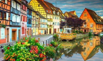 Vista di Colmar, Francia