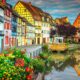 Vista di Colmar, Francia