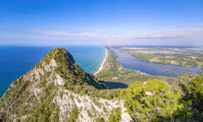 Il Monte Circeo e la vista sul mar Tirreno