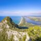 Il Monte Circeo e la vista sul mar Tirreno