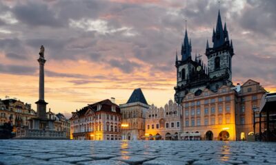 Praga, foto della piazza