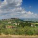 La collina degli ulivi in una veduta panoramica