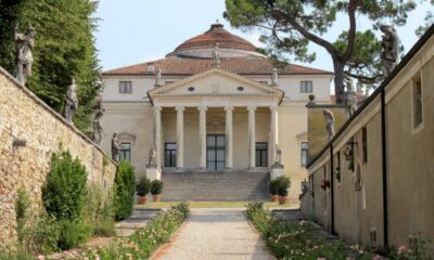 Vista della villa Almerico Capra detta "La Rotonda" di Andrea Palladio, nei pressi di Vicenza