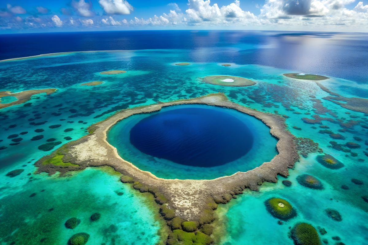 Belize, grande buco blu