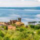 Uno scorcio del algo di Bolsena e del suo castello